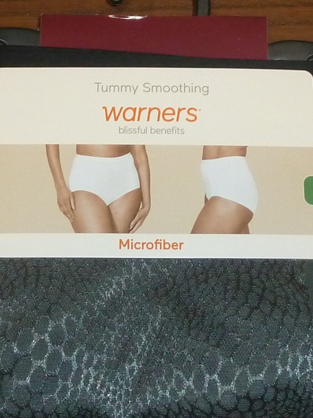 Warners Blissful Benefits Tummy-Smoothing Comfort Microfiber Brief 3 Pack Small